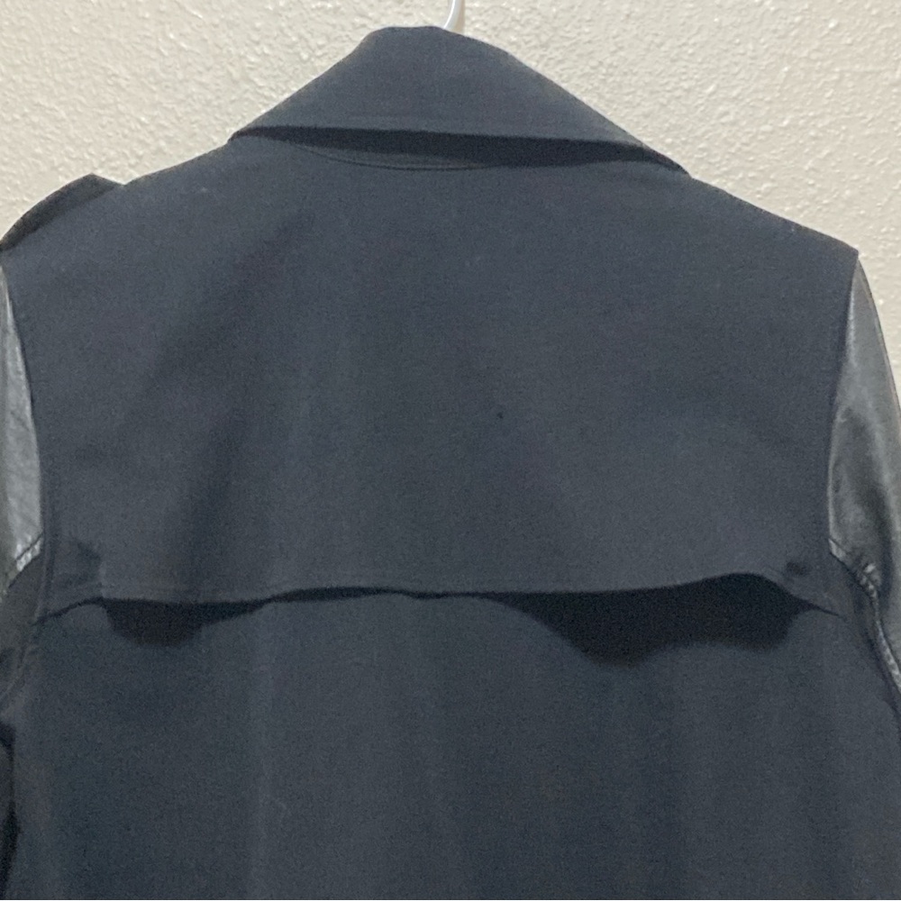 TORRID Womens
PeaCoat with Faux
Leather Sleeves- Size 00 Black - Picture 7 of 16